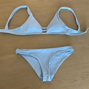 Light Blue L*space bikini - well loved - selling because it too small for me
